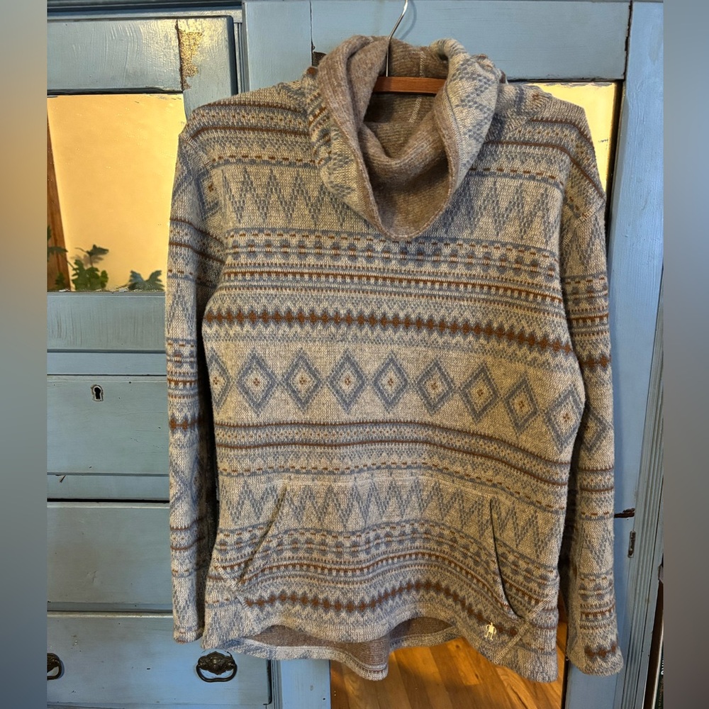 Smartwool Grey Turtleneck Sweater
